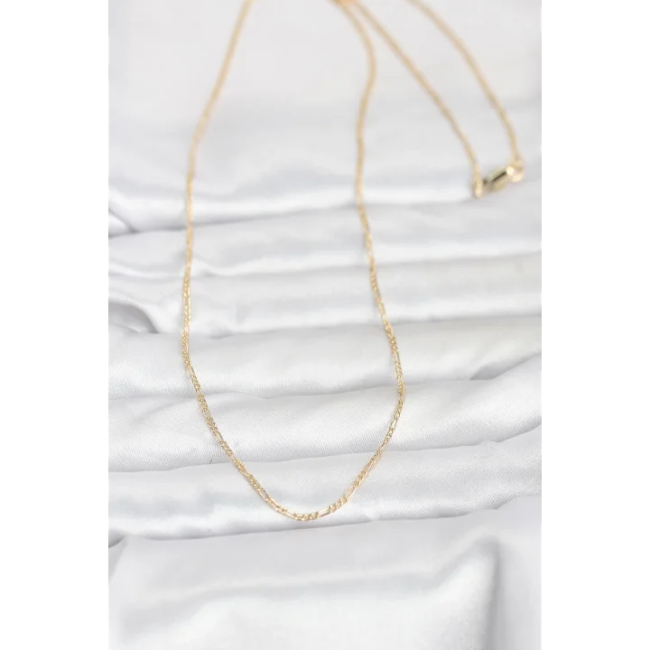 Mey İthalat® CM 14K Gold Renk 60 cm Zincirli Kadın Kolye