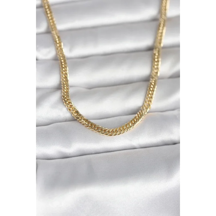 Mey İthalat® CM 14K Gold Renk Zincir Model 45 cm Kadın Kolye