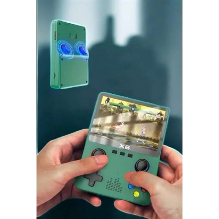 Mey İthalat® Çocuklara Özel 666 Oyunlu X6 Atari Video İzleme ve Müzik Dinleme