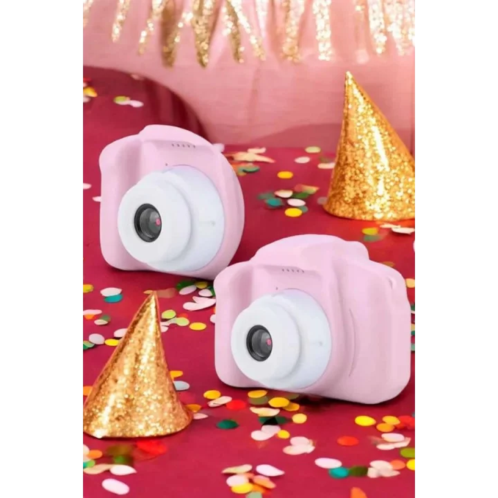 Mey İthalat® Çocuklara Özel Dijital Fotoğraf Makinesi Mini 1080P HD Kaliteli