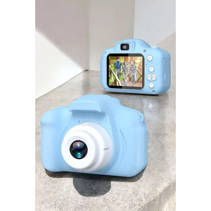 Mey İthalat® Çocuklara Özel Dijital Fotoğraf Makinesi Mini 1080P HD Kaliteli