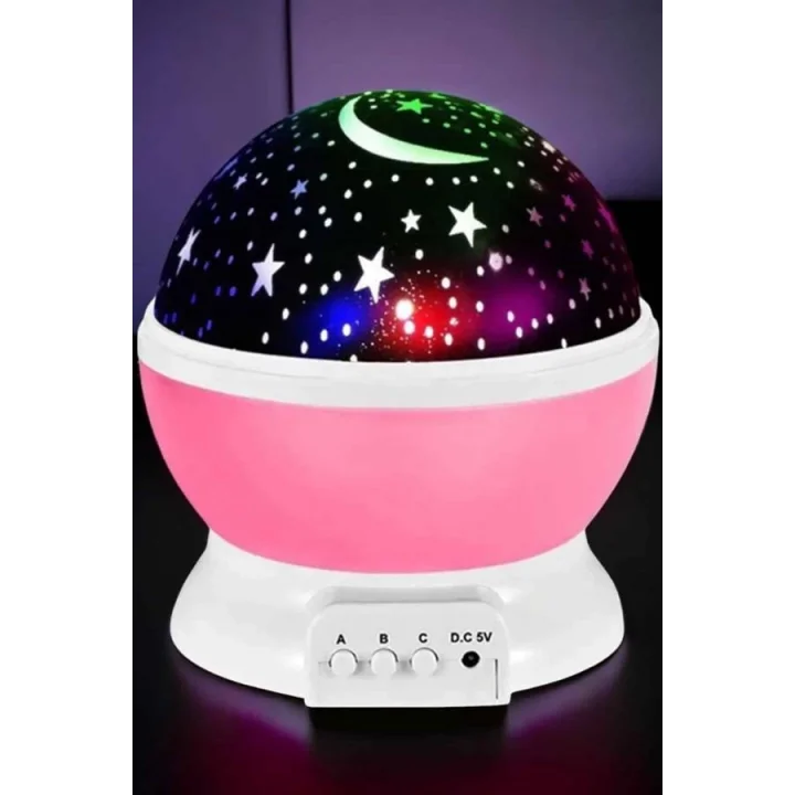 Mey İthalat® Çocuklara Özel Yıldızlı Gece Lambası