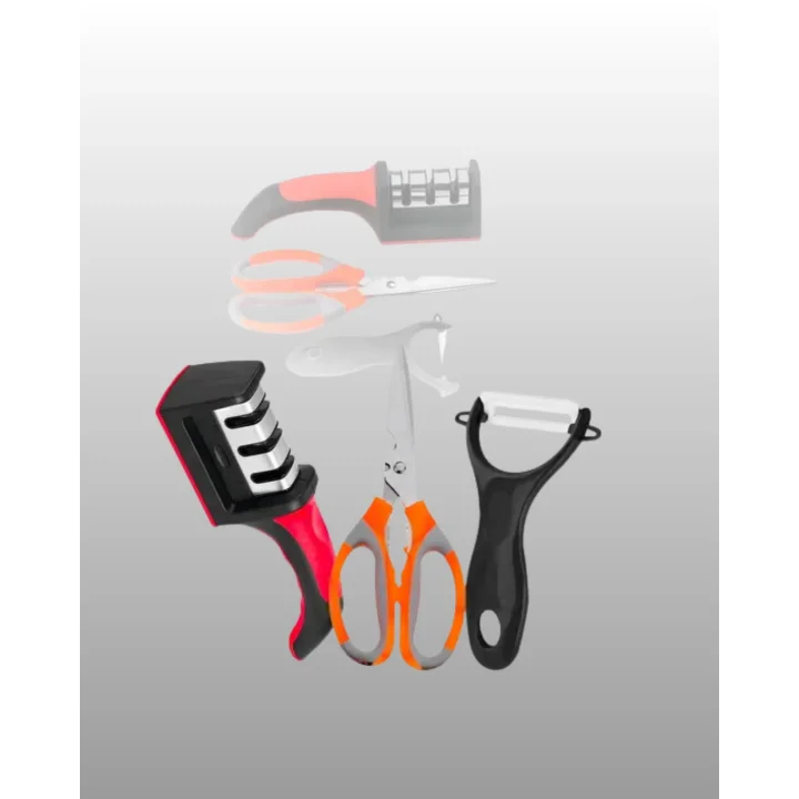 Mey İthalat® Çok Amaçlı Mutfak Makas Seti – Paslanmaz Çelik ve Ergonomik Tasarım