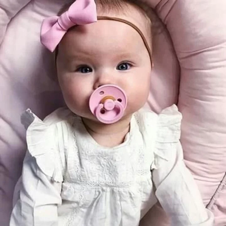 Mey İthalat®   Kauçuk Emzik 0-6 Ay Pink