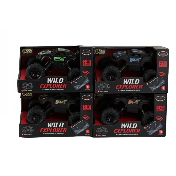 Mey İthalat®  CR1952 Kumandalı Şarjlı Wild Explorer Off Road Jeep -Can Oyuncak