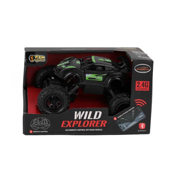Mey İthalat®  CR1952 Kumandalı Şarjlı Wild Explorer Off Road Jeep -Can Oyuncak