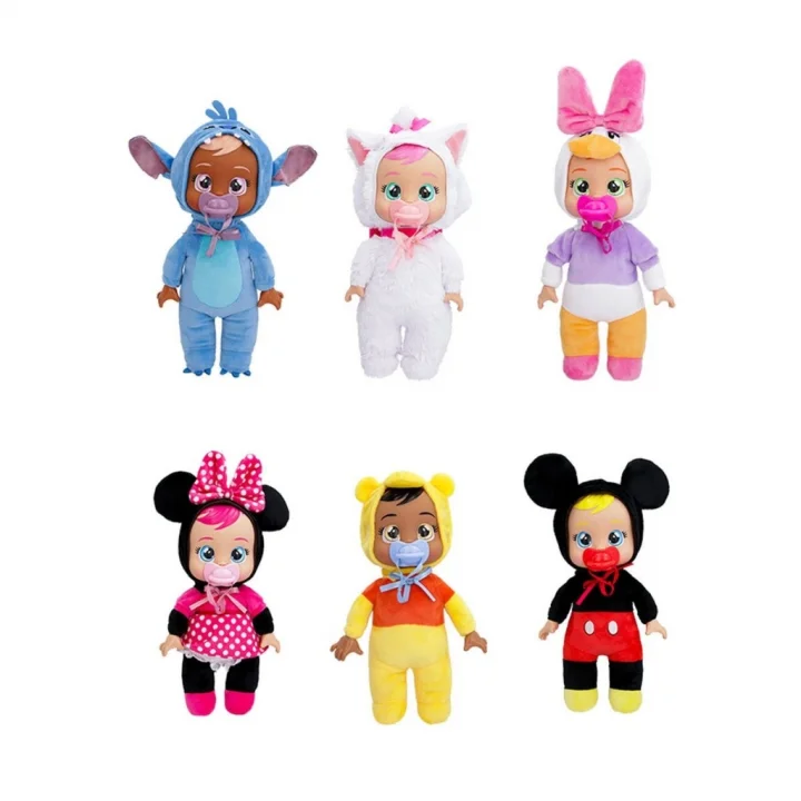 Mey İthalat®  CYB52000 Cry Babies Ağlayan Yumuş Disney Bebekler