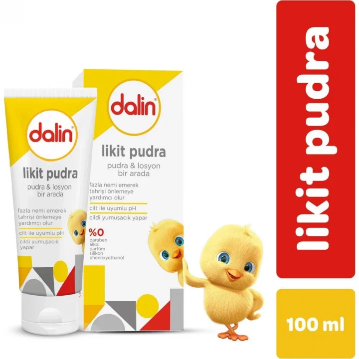 Mey İthalat®   Likid Bebek Pudrası 100 Gr