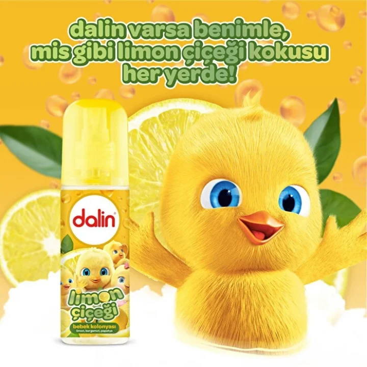 Mey İthalat®   Sprey Bebek Kolonyası Limon Çiçeği 150 ml