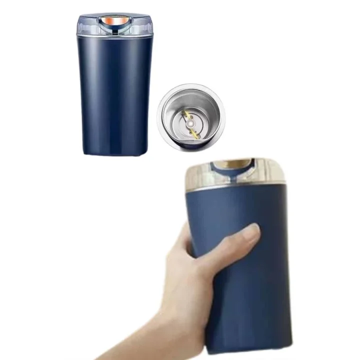 Mey İthalat® Dayanıklı Paslanmaz Çelik Kolay Kullanım Kahve Ve Baharat Öğütücü