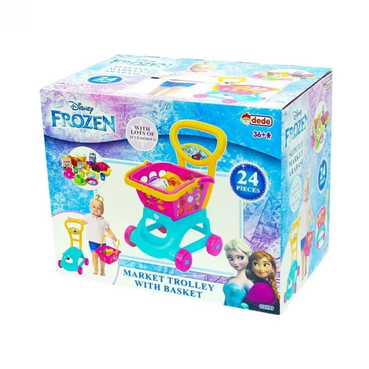 Mey İthalat® Frozen Sepetli Market Arabası