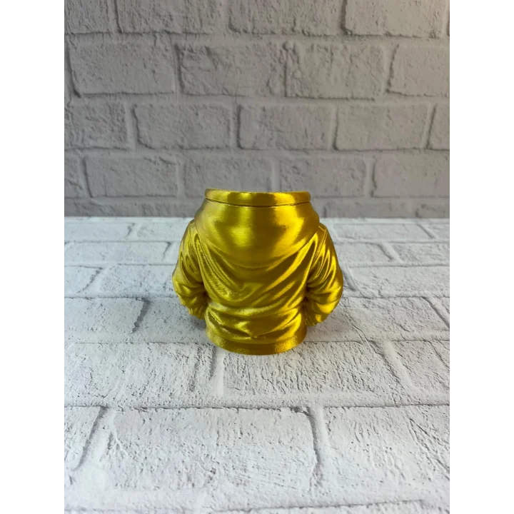 Mey İthalat® Dekoratif Gold Hoodie Kalemlik 10x10 cm