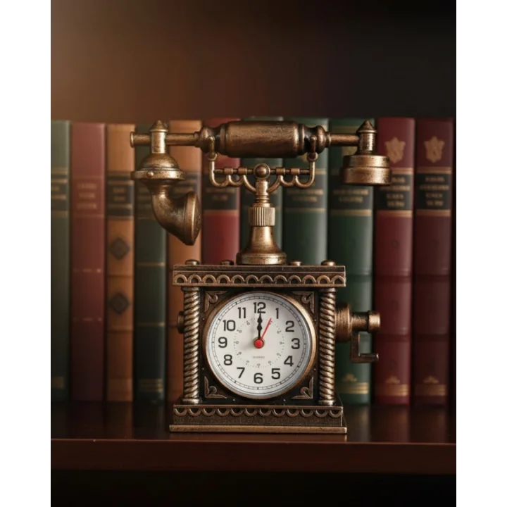 Mey İthalat® Dekoratif Modern Çalar Saat Kolay Kurulum ve Pratik Kullanım