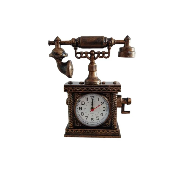 Mey İthalat® Dekoratif Modern Çalar Saat Kolay Kurulum ve Pratik Kullanım