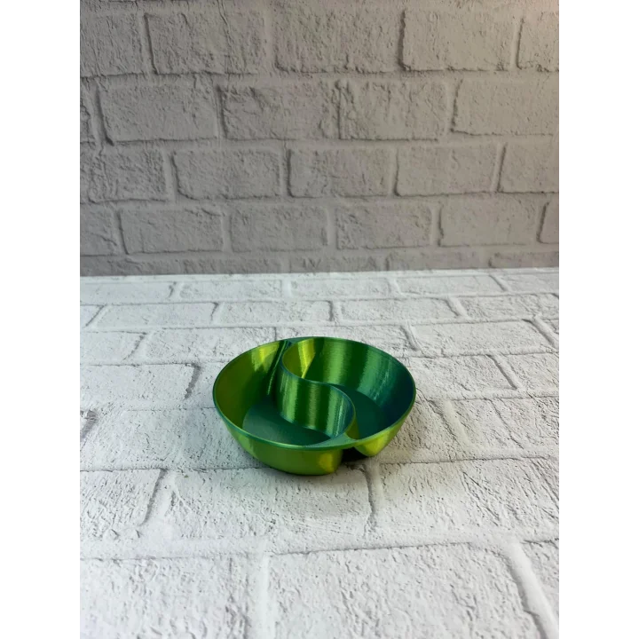 Mey İthalat® Dekoratif Yeşil Çerezlik Kase 4’lü Set 3x12 cm