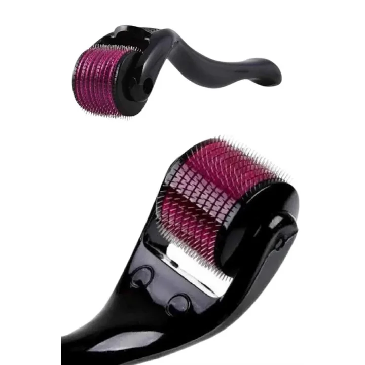 Mey İthalat® Derma Roller Titanyum Uçlu 540 İğneli 1 Mm Saç Sakal Çıkarma Ve Cilt Bakım Masaj Aleti