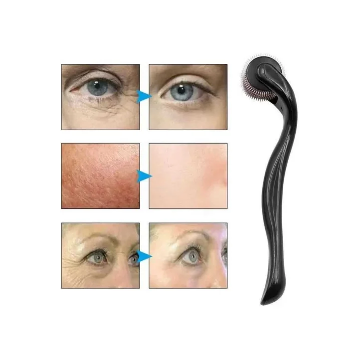 Mey İthalat® Dermaroller Titanyum 540 Iğneli 1 Mm Saç Kaş Sakal Serum Kullanıma Uygun
