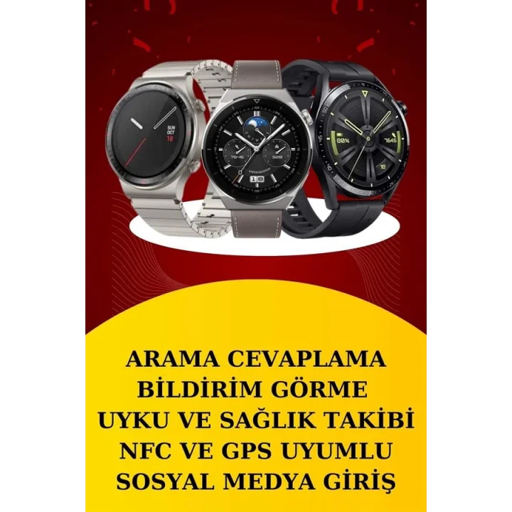 Mey İthalat® Dijital Göstergeli Bluetooth Kulaklık ve Bildirim Görebilen Akıllı Saat Alarm ve Titreşim