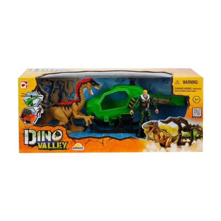 Mey İthalat® Dino Valley Dinozor Saldırısı Oyun Seti