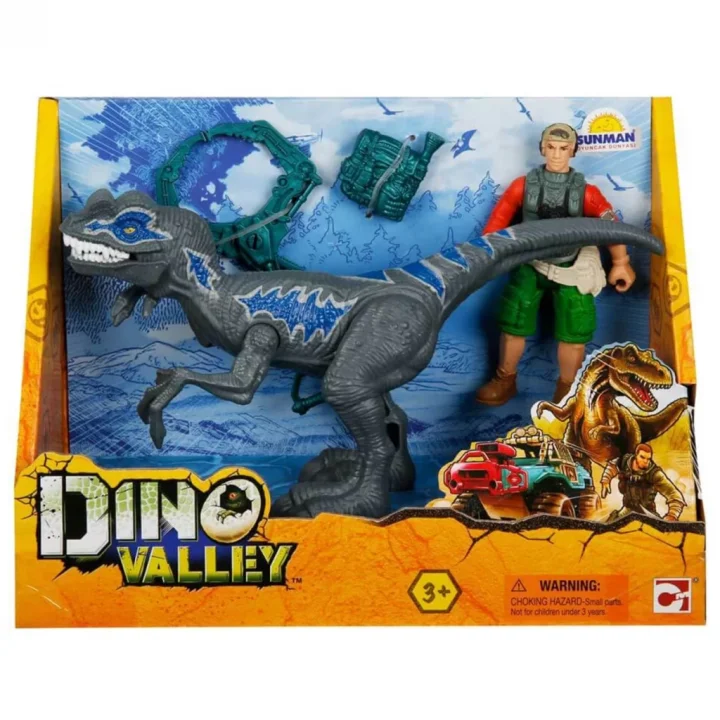 Mey İthalat® Dino Valley Figürlü Dinozor Oyun Seti