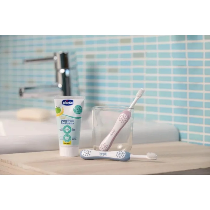 Mey İthalat®   Diş Fırçası 6-36 Ay Pembe