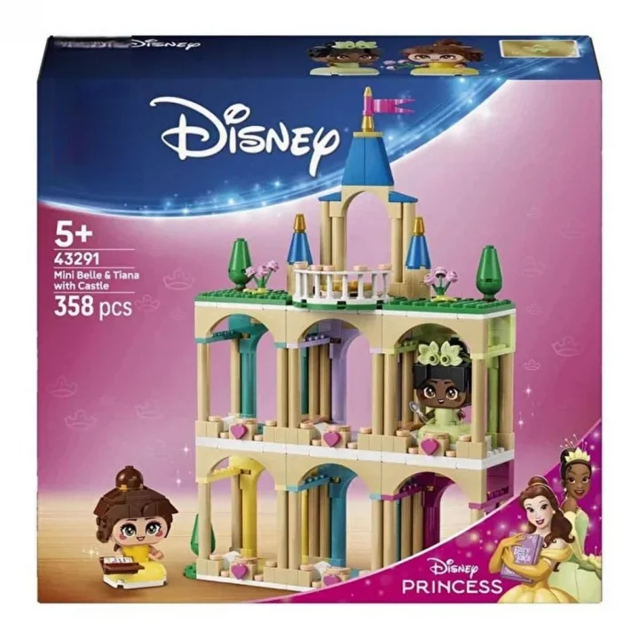 Mey İthalat®  Disney Şato ile Mini Belle ve Tiana 43291