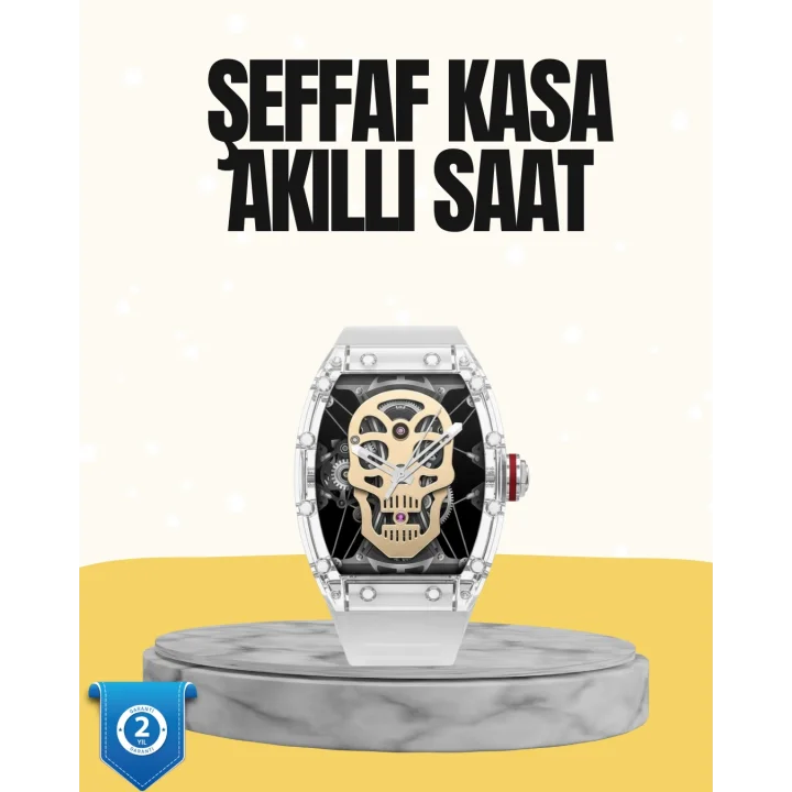 Mey İthalat® Dokunmatik Akıllı Saat Sesli Asistan ve GPS Özellikli