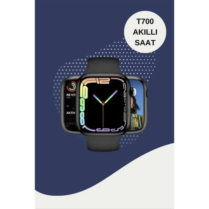 Mey İthalat® Dokunmatik Akıllı Saat Yeni Nesil Kulaklık Kampanyası ANC Özelliği Yüksek Ses Kaliteli