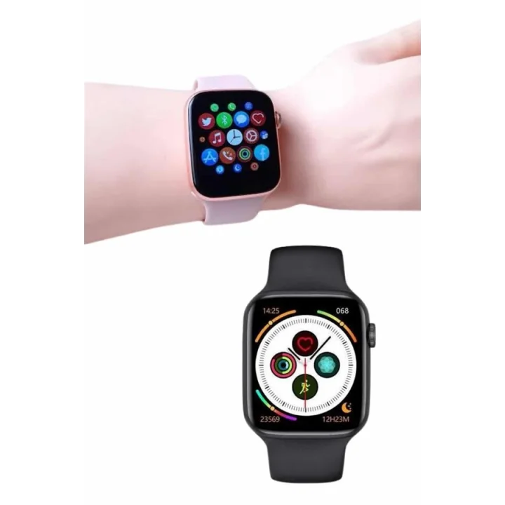 Mey İthalat® Dokunmatik Ekran Akıllı Saat Tema Değiştirme Şık ve Modern Unısex