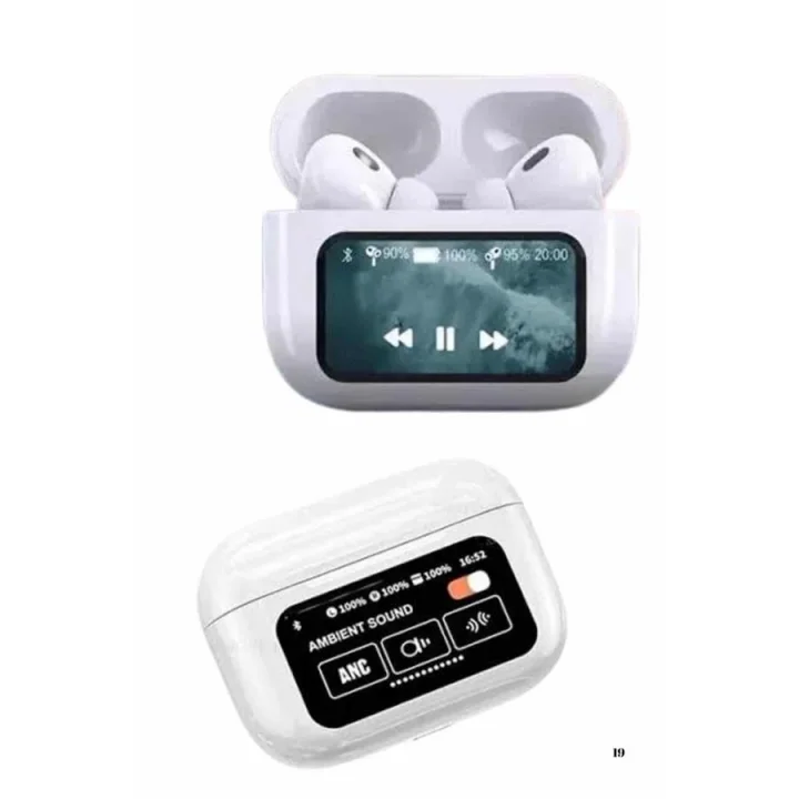 Mey İthalat® Dokunmatik Ekranlı Air Pro 2 ANC Kulaklık Kablosuz Çok Fonksiyonlu