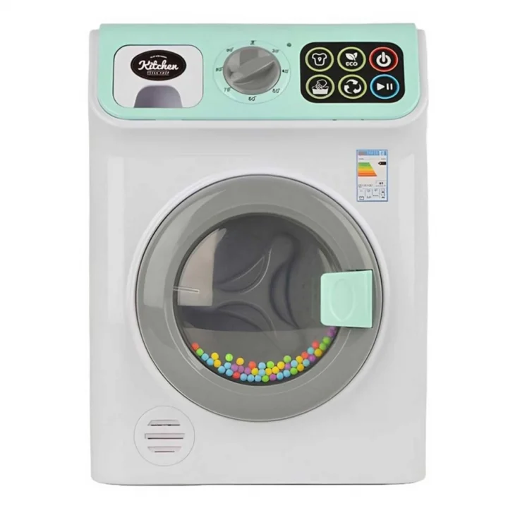 Mey İthalat® Dokunmatik Ekranlı ve Sesli Oyuncak Çamaşır Makinesi