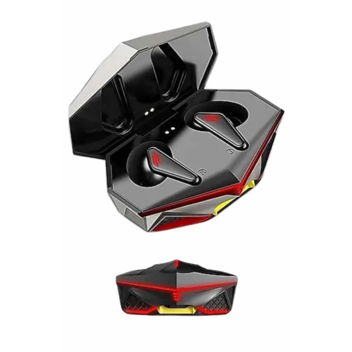 Mey İthalat® Dokunmatik Kontrol Tws Işıklı Kulakiçi Bluetooth Kulaklık Kablosuz Oyuncu Kulaklığı