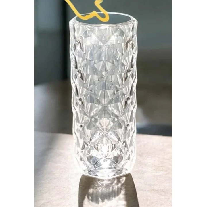 Mey İthalat® Dokunmatik Kristal Gece Lambası Hediyelik