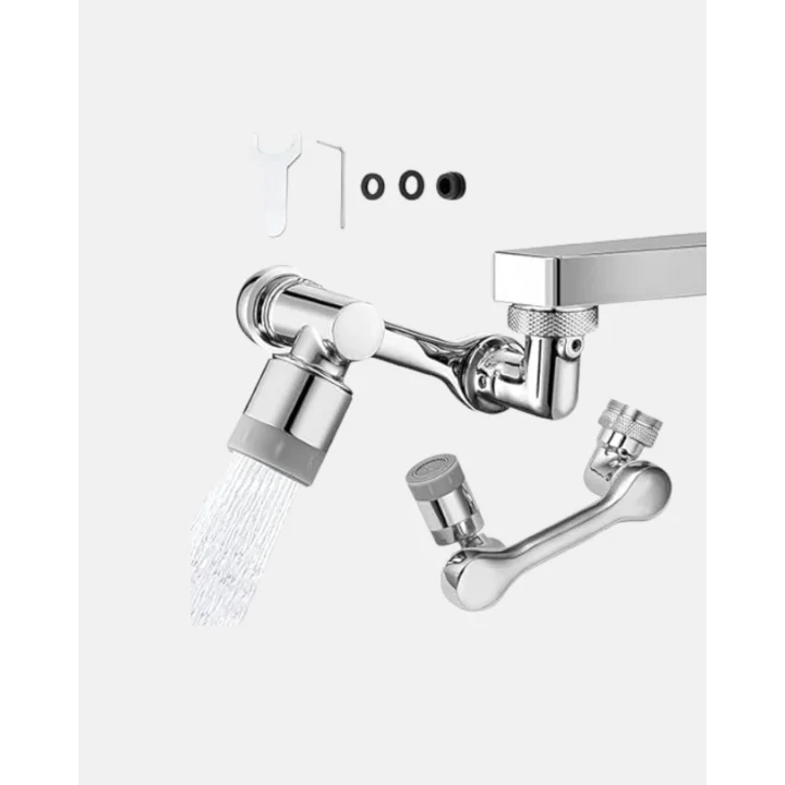 Mey İthalat® Dönebilir Musluk Başlığı – Lavabo Temizliği ve El-Yüz Yıkamada Maksimum Rahatlık