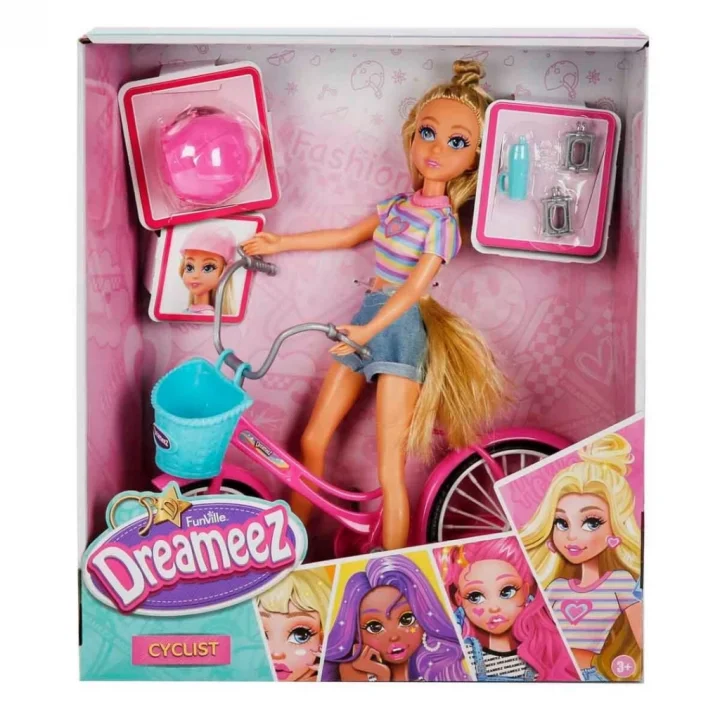 Mey İthalat® Dreameez Bisikletçi Bebek Oyun Seti