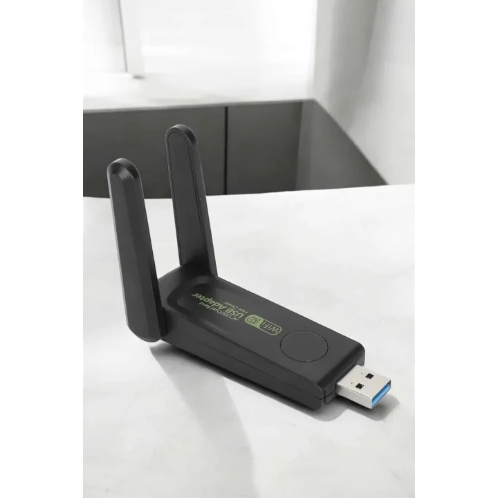 Mey İthalat® Dual Band Wifi Alıcı Adaptör USB 3.0 Destekli