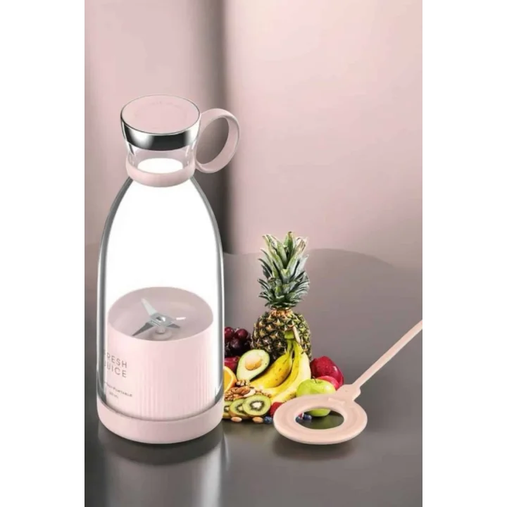 Mey İthalat® El Blender Bardak Blender Şarjlı Taşınabilir Meyve Sıkcağı Smoothie