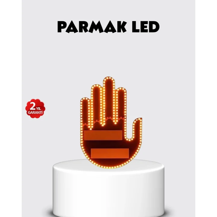 Mey İthalat® El Hareketiyle Kontrol Edilen 176 LED Amber Güvenlik Lambası