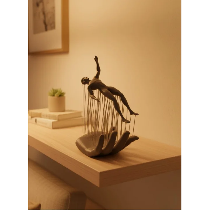 Mey İthalat® EL İNSAN FİGÜRÜ GRİ