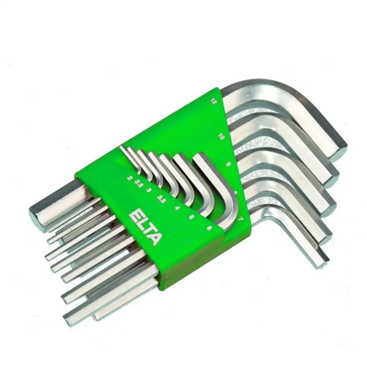 Mey İthalat® Elta 4908 Allen Anahtar Takımı 10lu