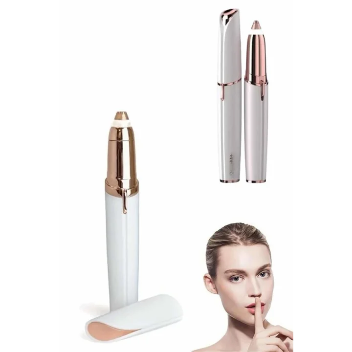 Mey İthalat® Epilasyon Aleti Tüy Kıl Alma Kaş Bıyık Unisex Yüz Bakım Tıraş Aleti