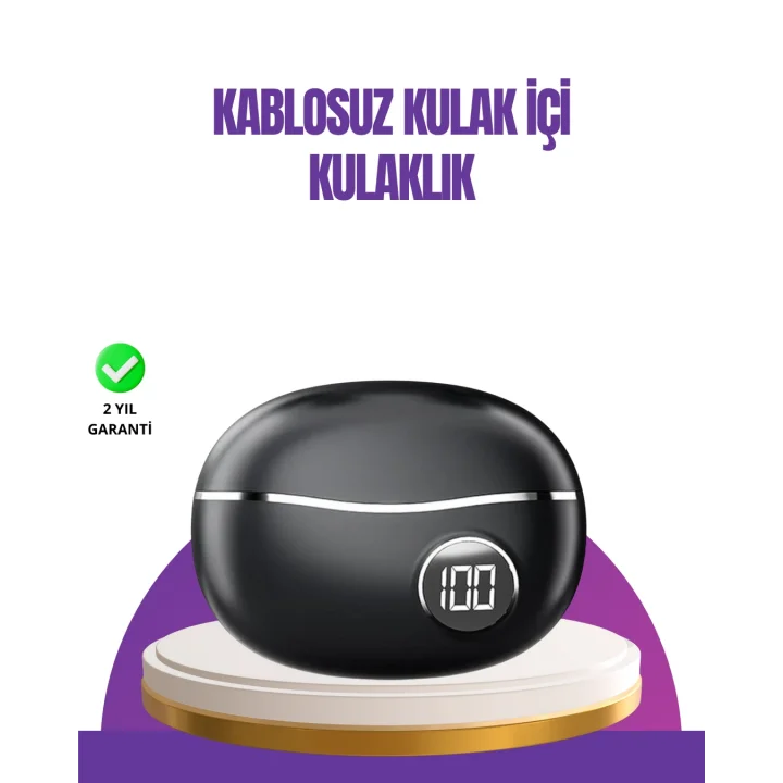 Mey İthalat® Ergonomik Açık Kulak Bluetooth Kulaklık – Hafif, Şık ve Düşük Gecikmeli Ses Deneyimi