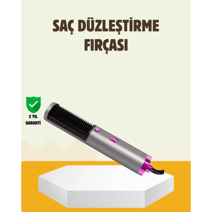Mey İthalat® Ergonomik Tasarımlı Hafif ve Taşınabilir Sıcak Hava Fırçası