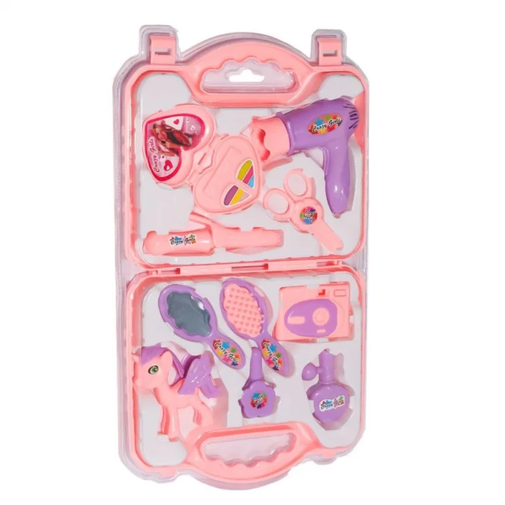 Mey İthalat®  ERN-2041 Çantalı Güzellik Seti -Heroes Toy