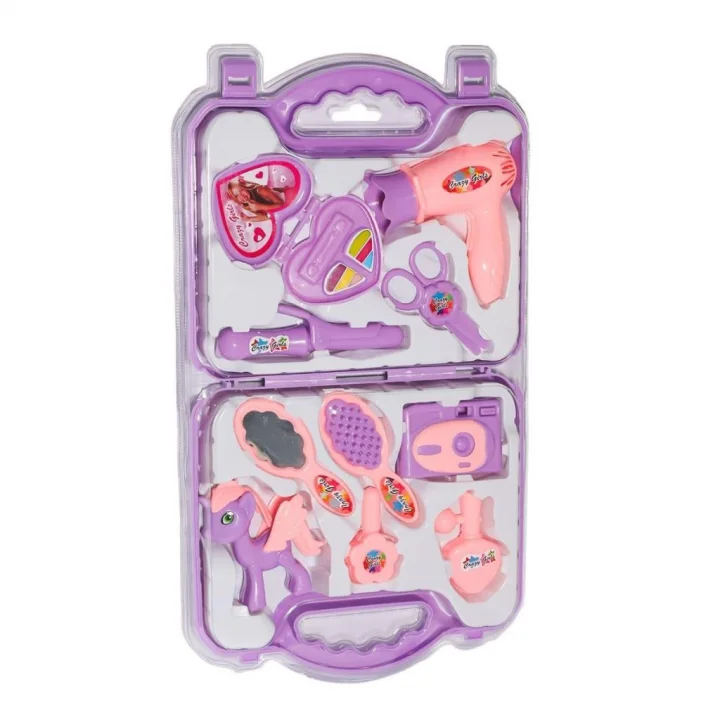 Mey İthalat®  ERN-2041 Çantalı Güzellik Seti -Heroes Toy