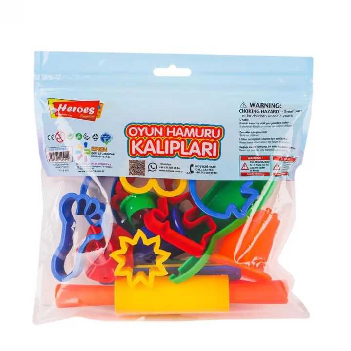 Mey İthalat® ERN-514 Oyun Hamuru Kalıpları -Eren Eğitici Oyuncakları