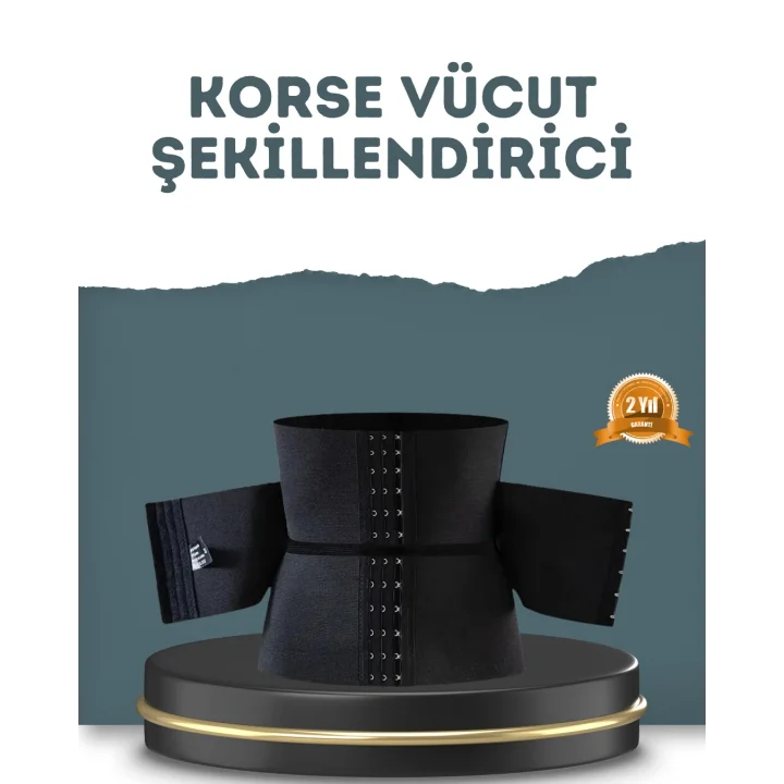 Mey İthalat® Esnek Bel Sargısı Pürüzsüzleştirici Rahat Kullanım