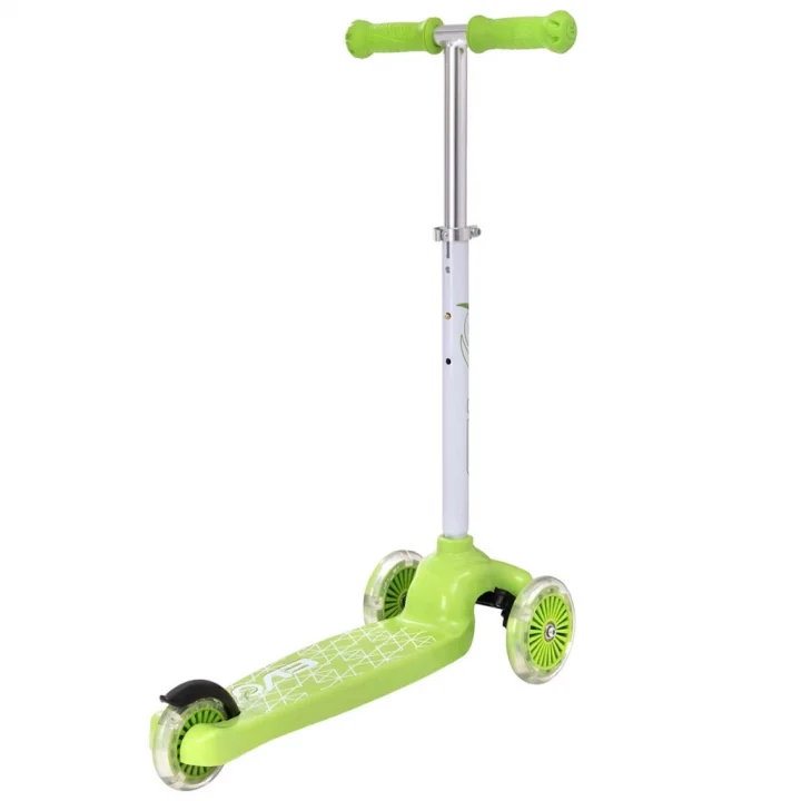Mey İthalat® 3 Tekerlekli Moven Groove Işıklı Yeşil Scooter