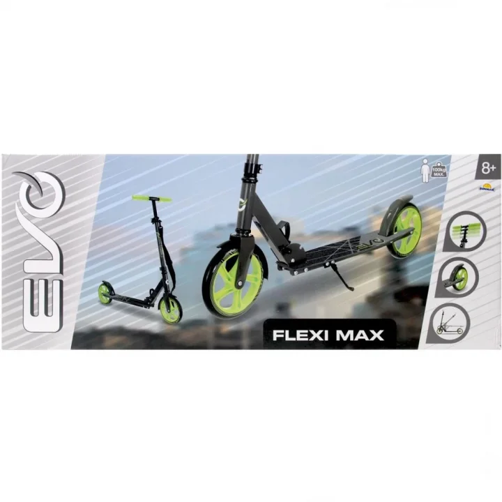 Mey İthalat® Flexi Max 2 Tekerlekli Scooter Yeşil