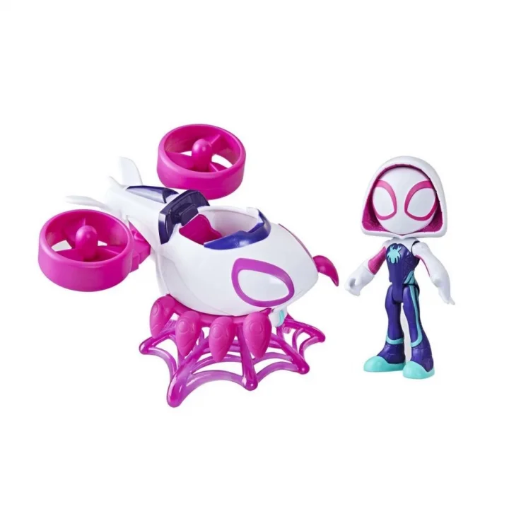 Mey İthalat® F6776 Spidey ve İnanılmaz Arkadaşları - Araç ve Figür +3 yaş